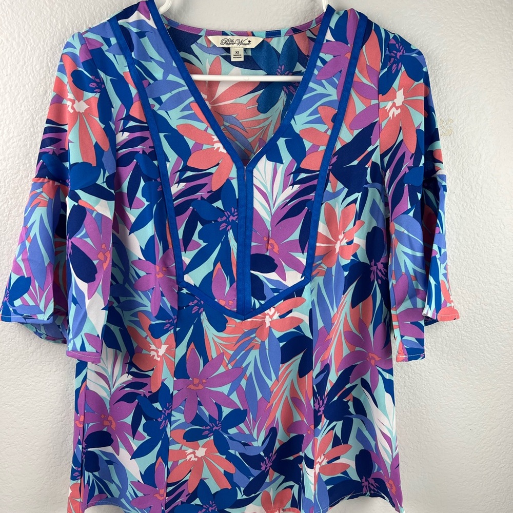 Pioneer Women Flutter Sleeve Tunic